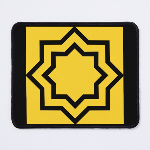 Item preview, Double Black Star Block designed and sold by DelynCreates.