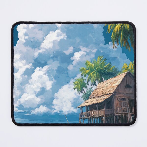 Item preview, Cloud-Embraced Bungalow designed and sold by Hypnofantasy.