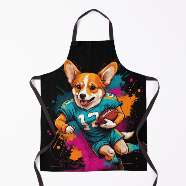 Item preview, Corgi dog playing american football designed and sold by Furrifico.