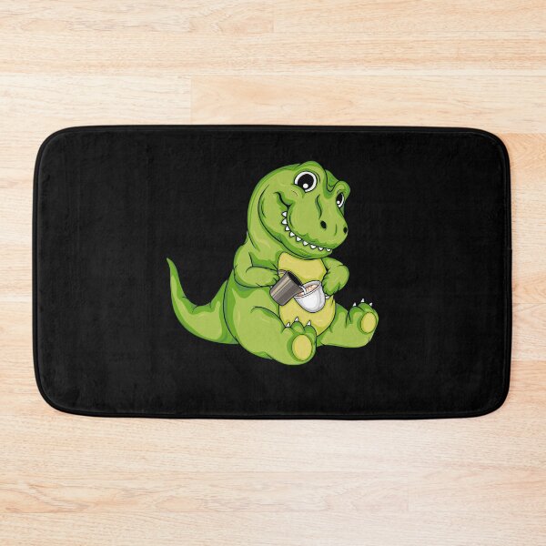 Item preview, Cute T-Rex Pouring Latte Art Coffee Dinosaur Barista designed and sold by DSWShirts.