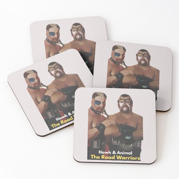 Item preview, Hawk & Animal The Road Warriors designed and sold by JoezPlace.