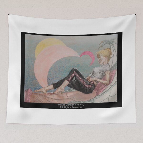 Item preview, Girl in Sweatpants designed and sold by Red-Lip-Gallery.