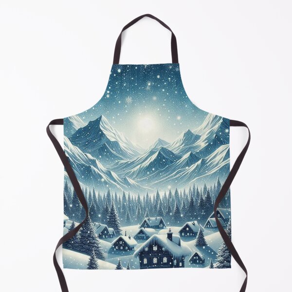 Item preview, Falling Snowflakes Snowy Landscape designed and sold by Simplybe1.