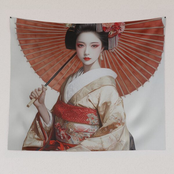 Item preview, Enigmatic Geisha in Renaissance Elegance designed and sold by Venon28.
