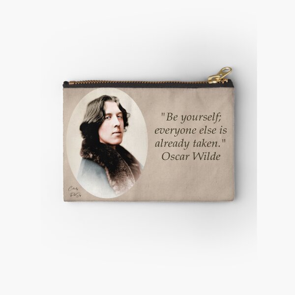 Item preview, Oscar Wilde quote designed and sold by PatSeg Photos.