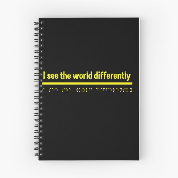 Item preview, I see the world differently - Yellow  designed and sold by Bad Zombie .