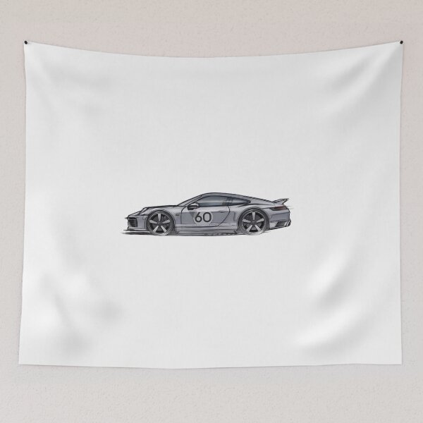 Item preview, Porsche 911 car print designed and sold by The-shirt-inc.