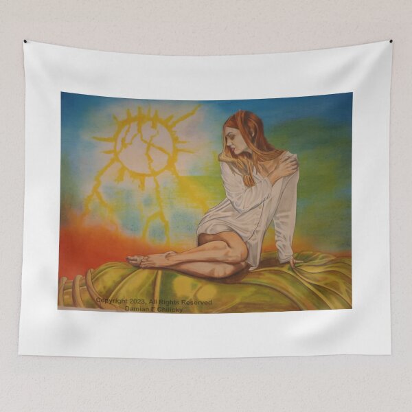Item preview, Girl in the Sun designed and sold by Red-Lip-Gallery.