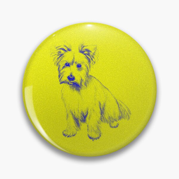 Item preview, Doggotone - Duotone Dog (Yellow & Blue) designed and sold by thebigleebowski.