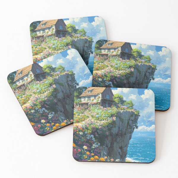 Item preview, Clifftop Blossom Cottage designed and sold by Hypnofantasy.