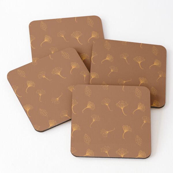 Item preview, Fall Brown Cozy Botanical Pattern designed and sold by bowsbotanicals.