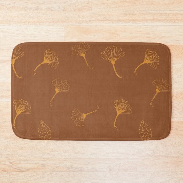 Item preview, Fall Brown Cozy Botanical Pattern designed and sold by bowsbotanicals.