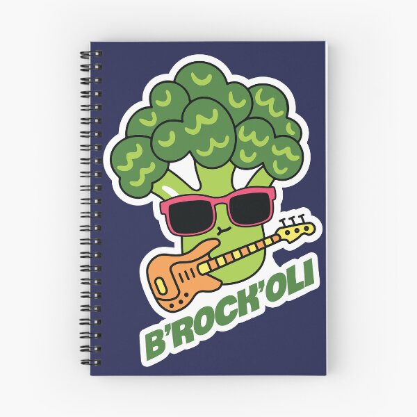Item preview, B'Rock'Oli: A Rockin' Veggie PunDesign designed and sold by hitechmom.