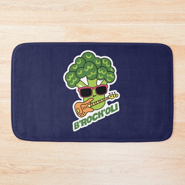 Item preview, B'Rock'Oli: A Rockin' Veggie PunDesign designed and sold by hitechmom.
