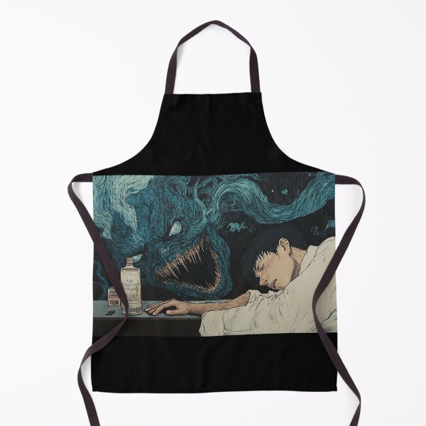 Item preview, The Thirsting Shadow - melancholic manga anime boy designed and sold by ForsakenFrames.