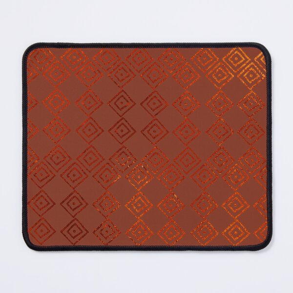 Item preview, Fall Burnt Red Geometric Pattern designed and sold by bowsbotanicals.
