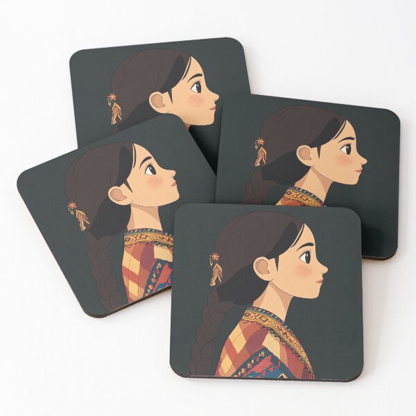 Item preview, Guatemalan woman | Anime style designed and sold by ComicsFactory.