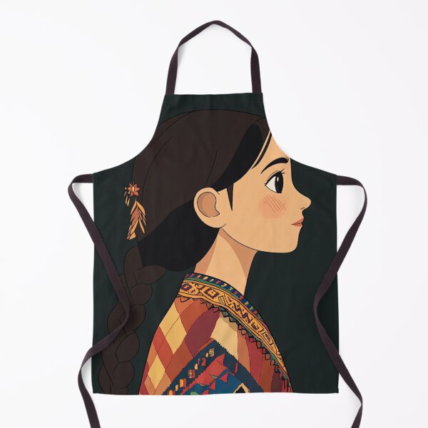 Item preview, Guatemalan woman | Anime style designed and sold by ComicsFactory.