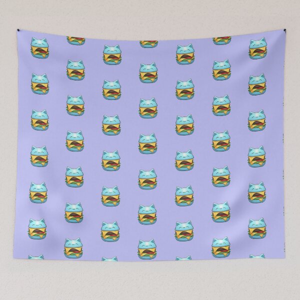 Item preview, Adorable Blue Catburger designed and sold by blugost.