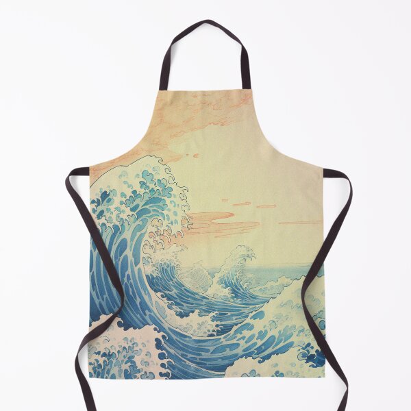 Item preview, Vintage Japanese Waves designed and sold by bowsbotanicals.