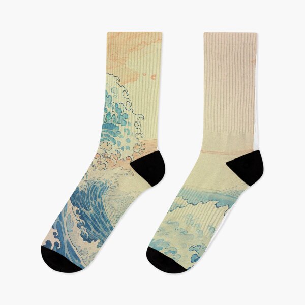 Item preview, Vintage Japanese Waves designed and sold by bowsbotanicals.