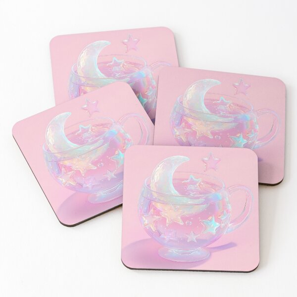 Item preview, Celestial Pastel Tea Artwork designed and sold by DreamyArtDesign.