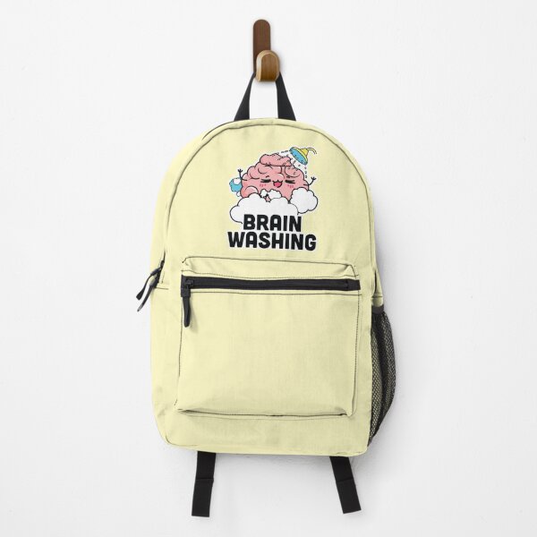 Item preview, Brain Washing Pun Cartoon Design - Clean Your Mind with a Smile! designed and sold by hitechmom.