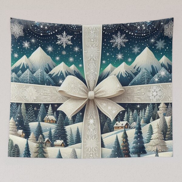 Item preview, Christmas Gift Winter Landscape designed and sold by Simplybe1.