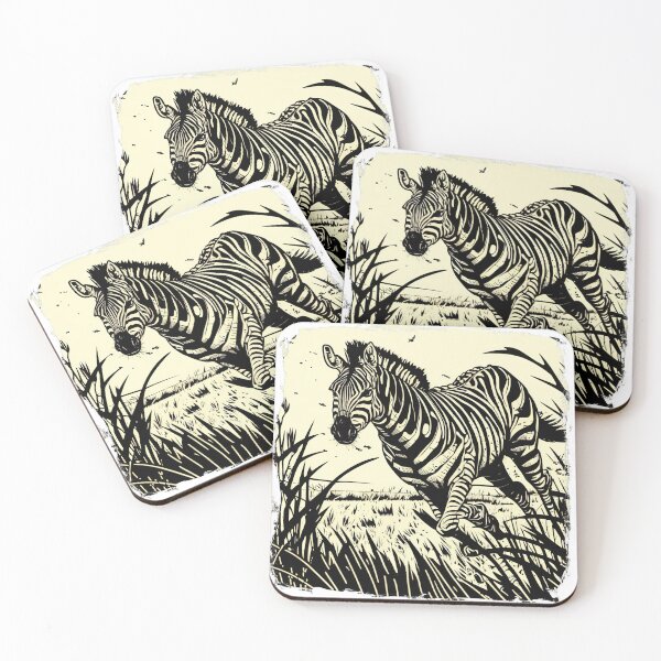 Item preview, Zebra Wonderland: Black and White Elegance designed and sold by WildlifeSafari.