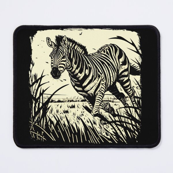 Item preview, Zebra Wonderland: Black and White Elegance designed and sold by WildlifeSafari.