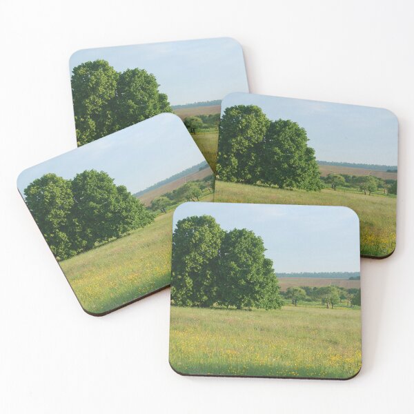 Item preview, Distant trees on a spring meadow designed and sold by jchanders.