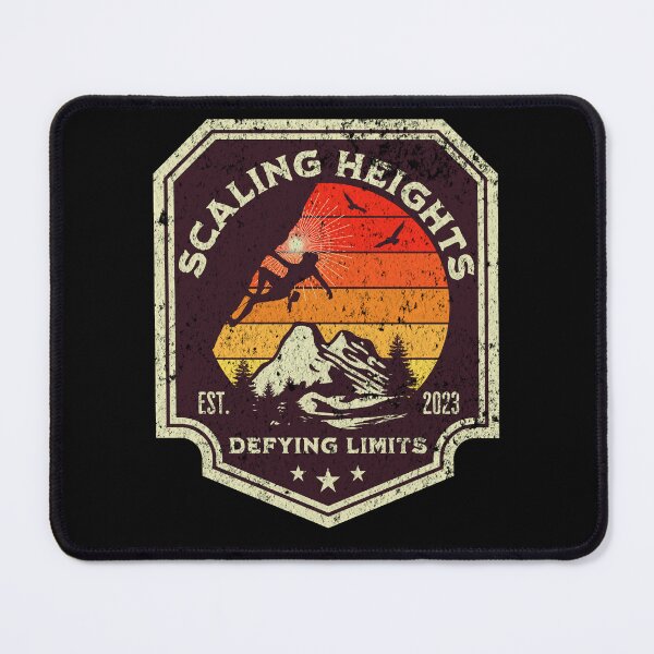 Item preview, Scaling Heights Defying Limits Rock Climbing designed and sold by CourageousTees.