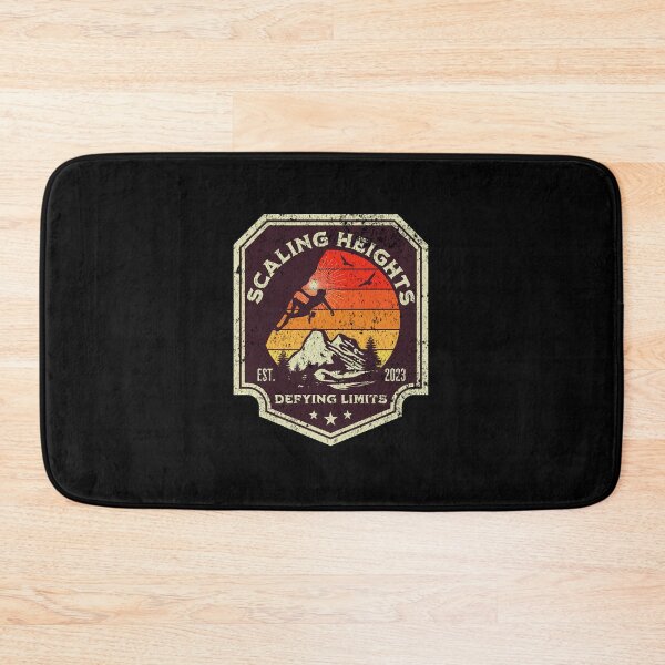 Item preview, Scaling Heights Defying Limits Rock Climbing designed and sold by CourageousTees.
