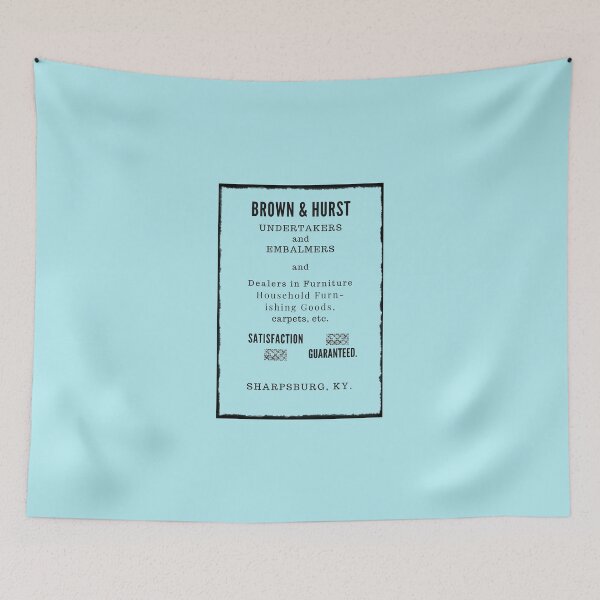 Item preview, Brown & Hurst Undertakers and Embalmers designed and sold by JoezPlace.
