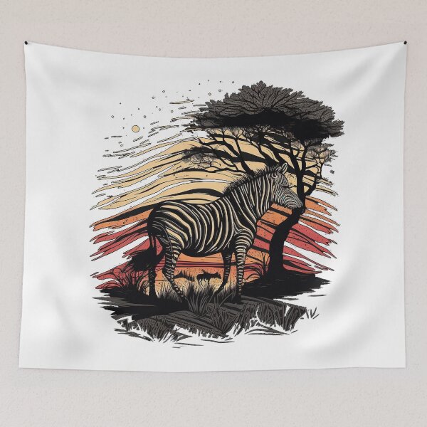 Item preview, Zebra Rhythm: Patterned Perfection designed and sold by WildlifeSafari.