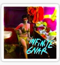 Infinite Gnar/burlesque lady Sticker