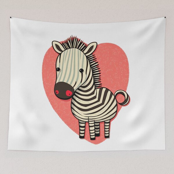 Item preview, Kawaii Zebra designed and sold by WildlifeSafari.