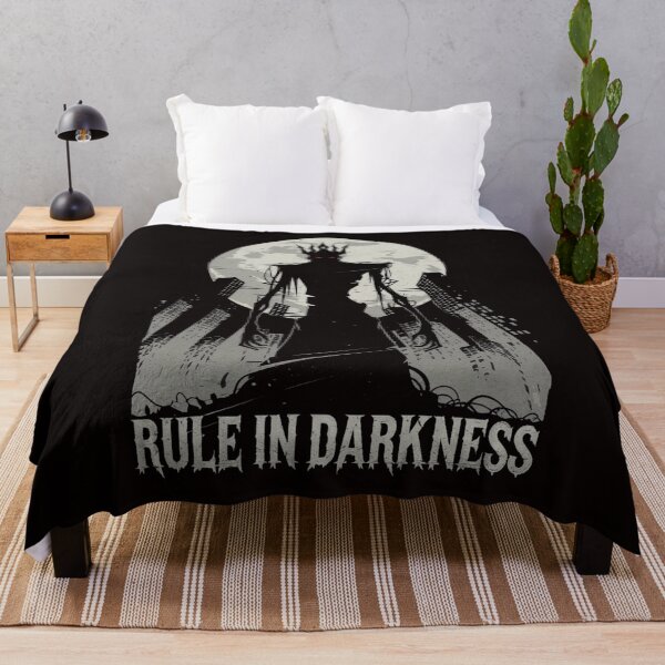 Item preview, Rule in Darkness Gothic T-Shirt designed and sold by HOMEDESIGNPRINT.