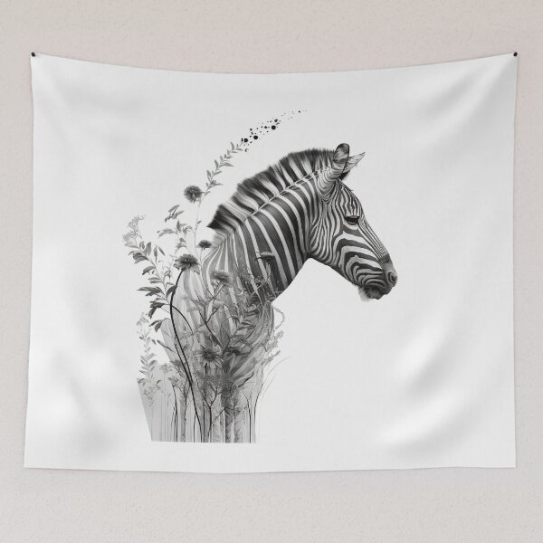 Item preview, Zebra Magic: Enchanting Black and White designed and sold by WildlifeSafari.