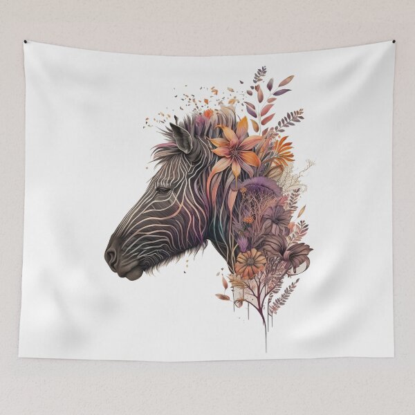 Item preview, Stripes of Joy: Vibrant Zebra Art designed and sold by WildlifeSafari.