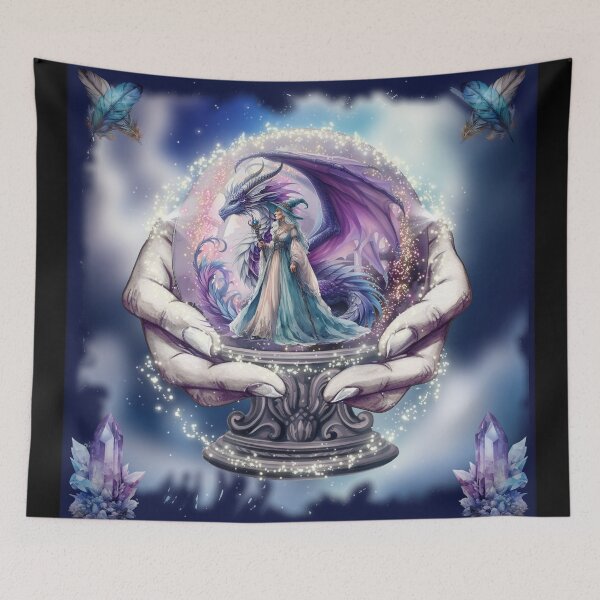 Item preview, Female Wizard Dragon designed and sold by Karen Wood.