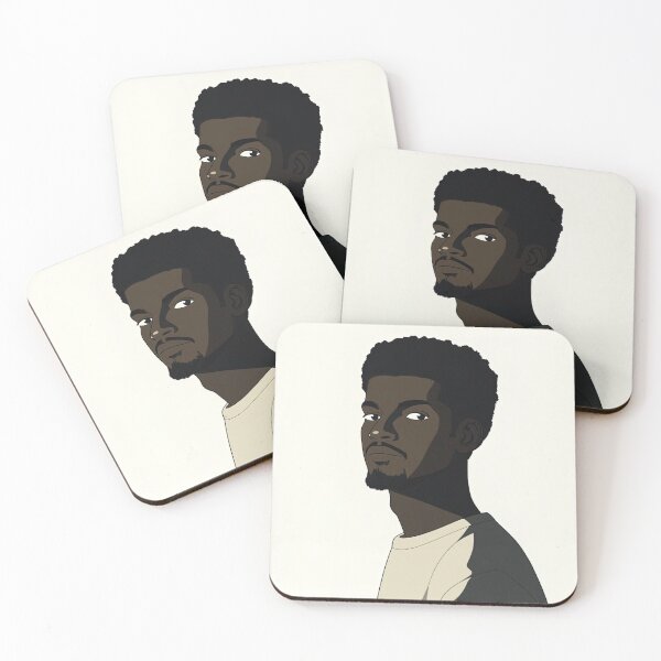 Item preview, Guinean man, portrait | Anime style designed and sold by ComicsFactory.
