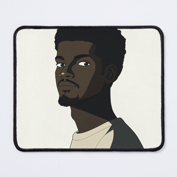 Item preview, Guinean man, portrait | Anime style designed and sold by ComicsFactory.