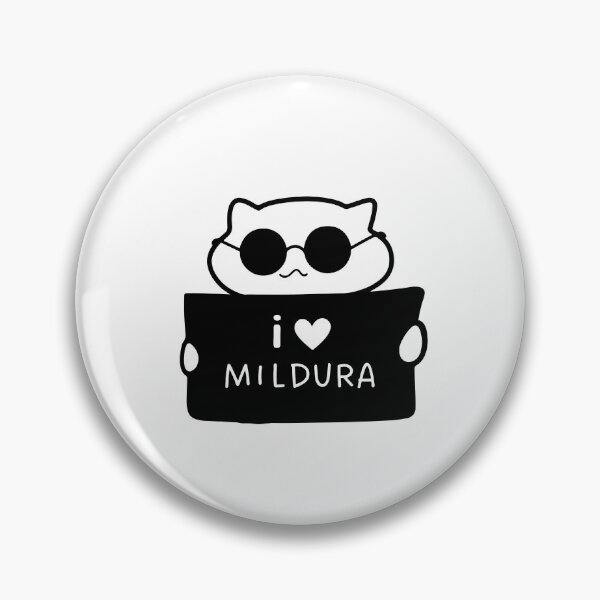 Item preview, I LOVE MILDURA | Cute Cat Illustration | Handwritten-style Font designed and sold by RM-Journey.