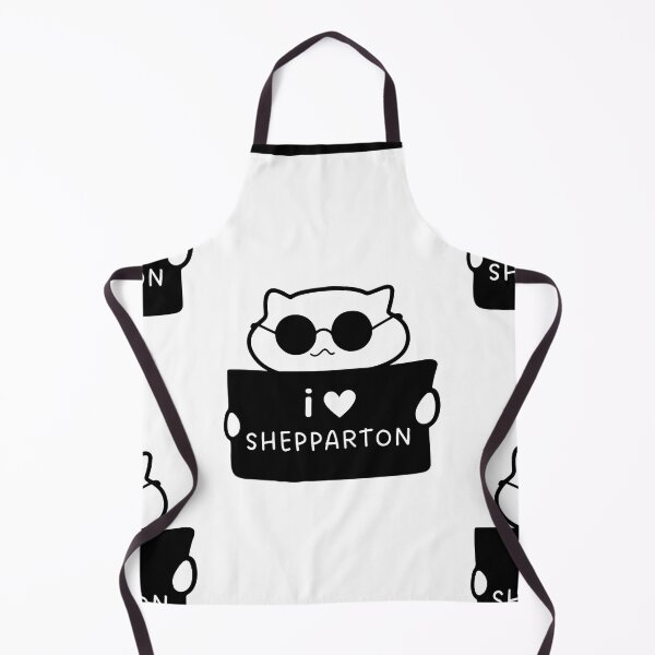 Item preview, I LOVE SHEPPARTON | Cute Cat Illustration | Handwritten-style Font designed and sold by RM-Journey.