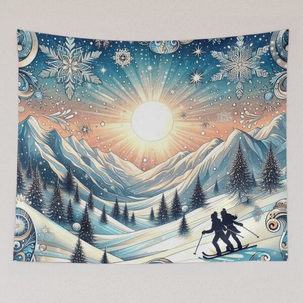 Item preview, Merry Christmas Winter Art designed and sold by Simplybe1.