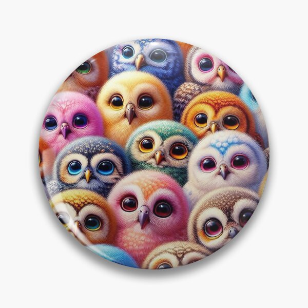 Item preview, Baby Owls Owlets  designed and sold by Divine Ease.