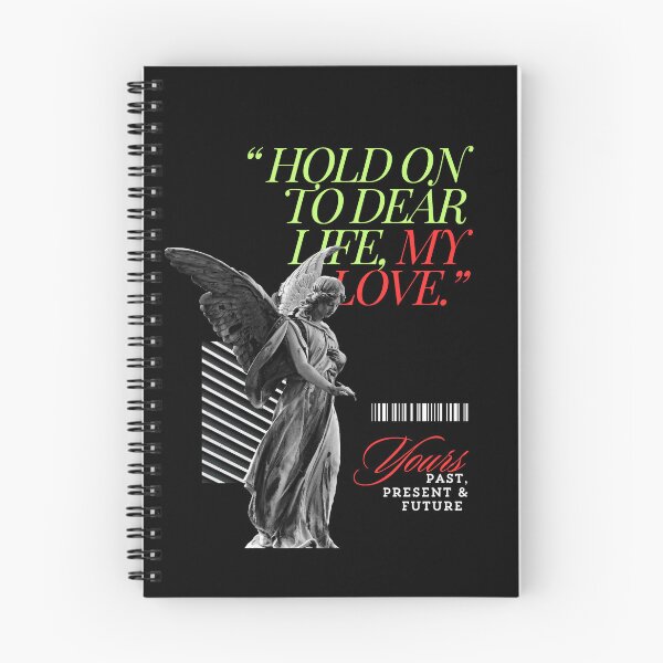 Item preview, Hold On To Dear Life, My Love designed and sold by Oceanwaves-06.