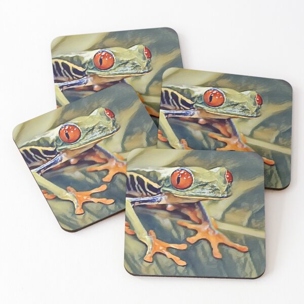 Item preview, red-eyed frog designed and sold by sid1802.