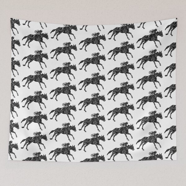 Item preview, Adare Manor racehorse designed and sold by Carmen Jimenez.